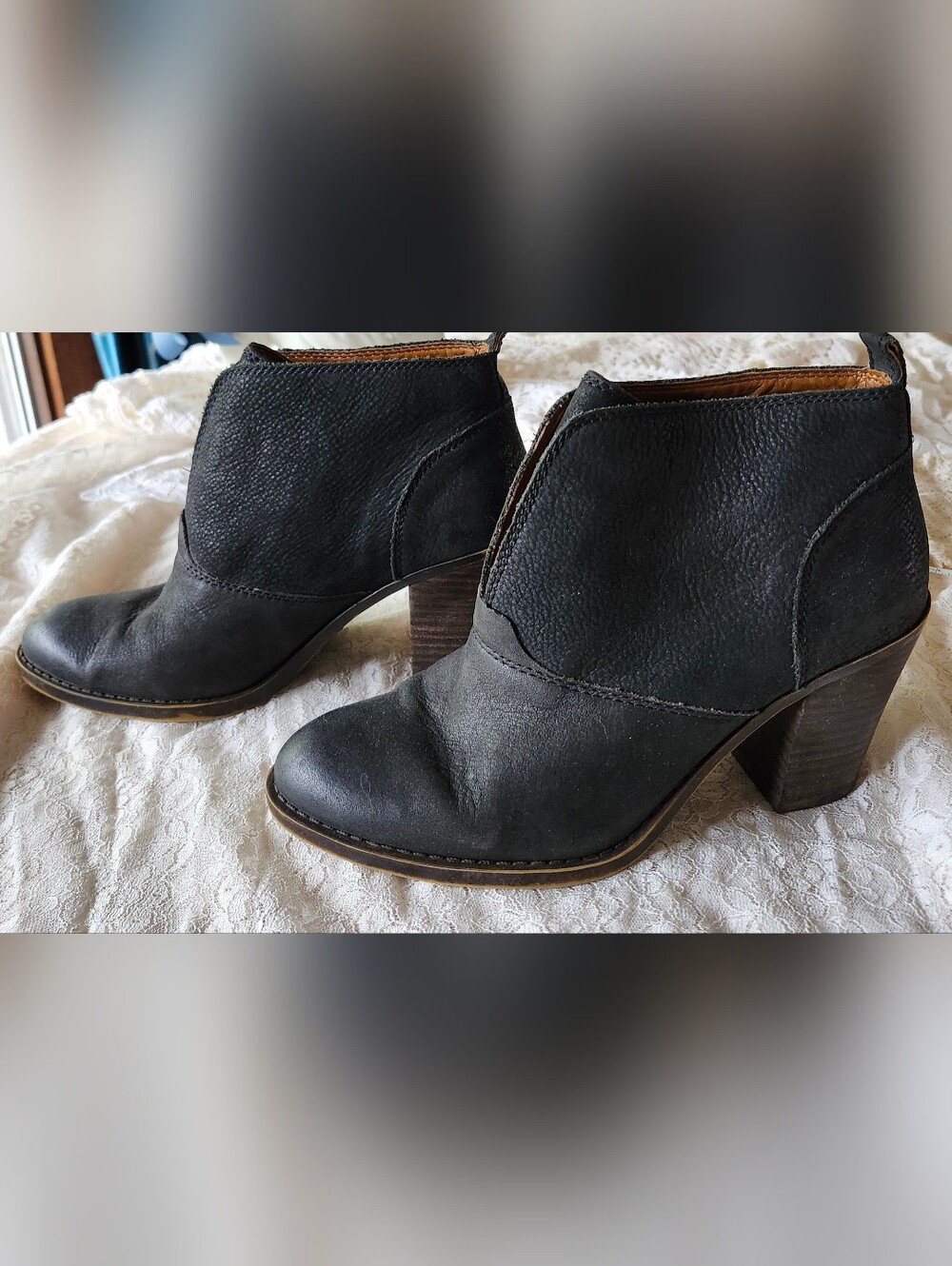 Genuine Leather Lucky Ankle Boots